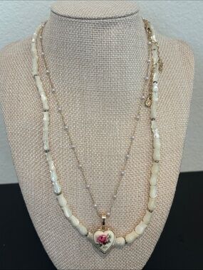 Vintage Cottagecore Layering Necklace Lot